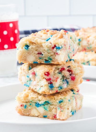 4th of July Gooey Butter Bars