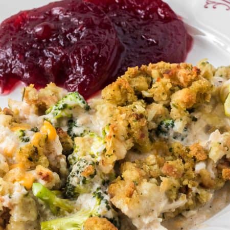 Chicken and Stuffing Casserole
