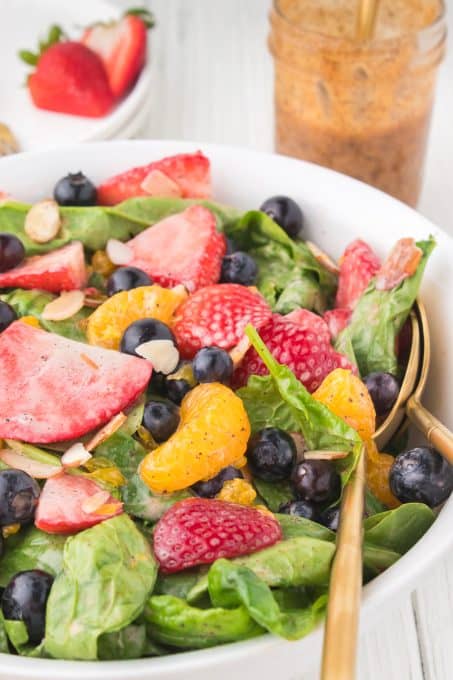 Strawberry Spinach Salad