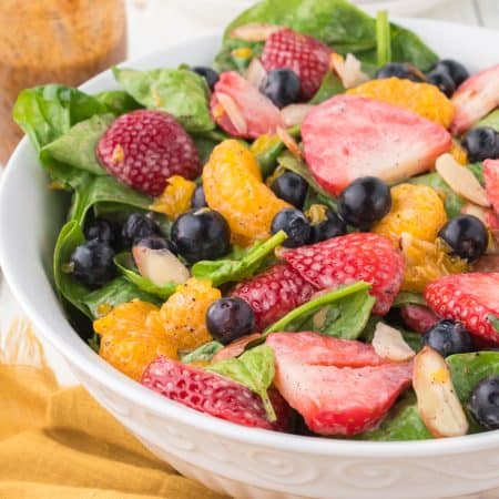 Strawberry Spinach Salad